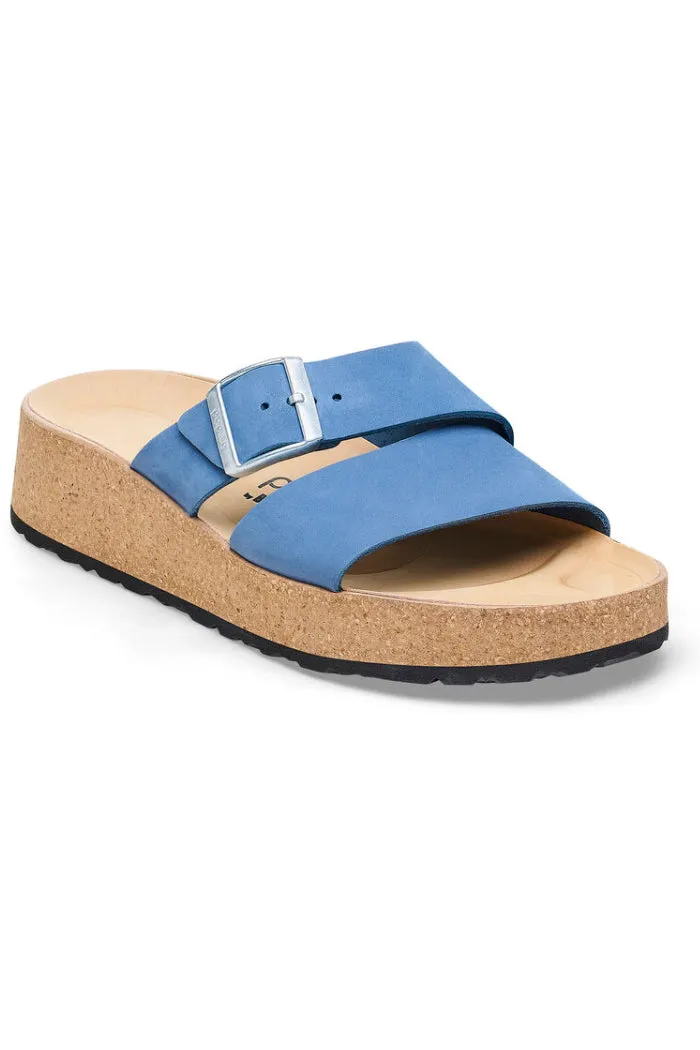 Almina Narrow Width in Elemental Blue Nubuck