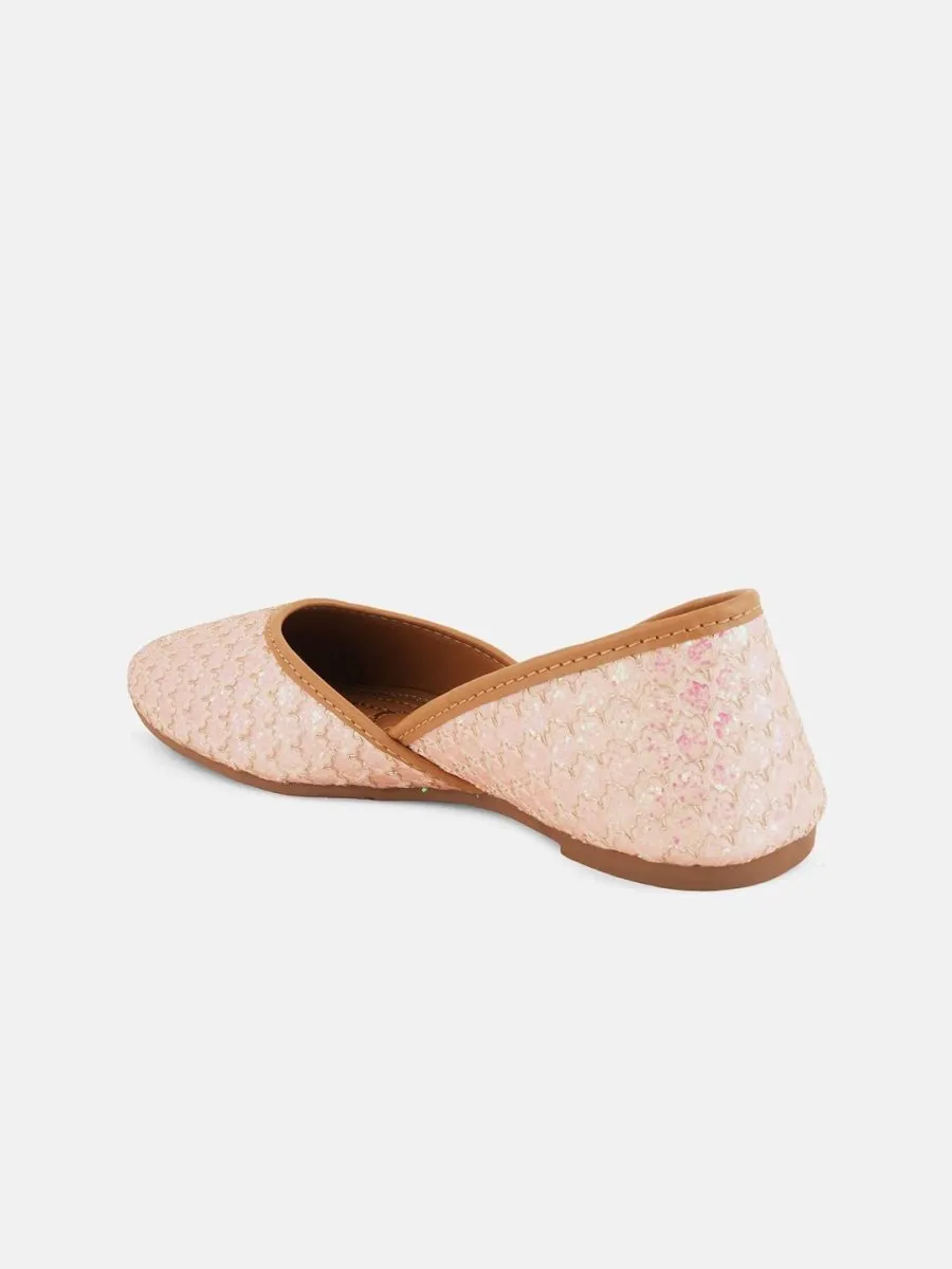 Anouk Embellished Square Toe Mojaris