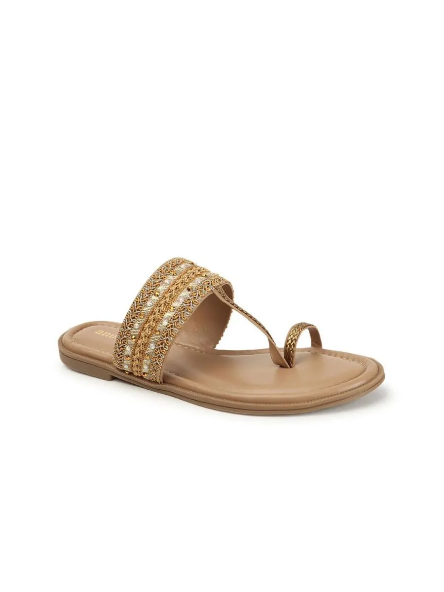 Anouk Ethnic - Embellished One Toe Flats
