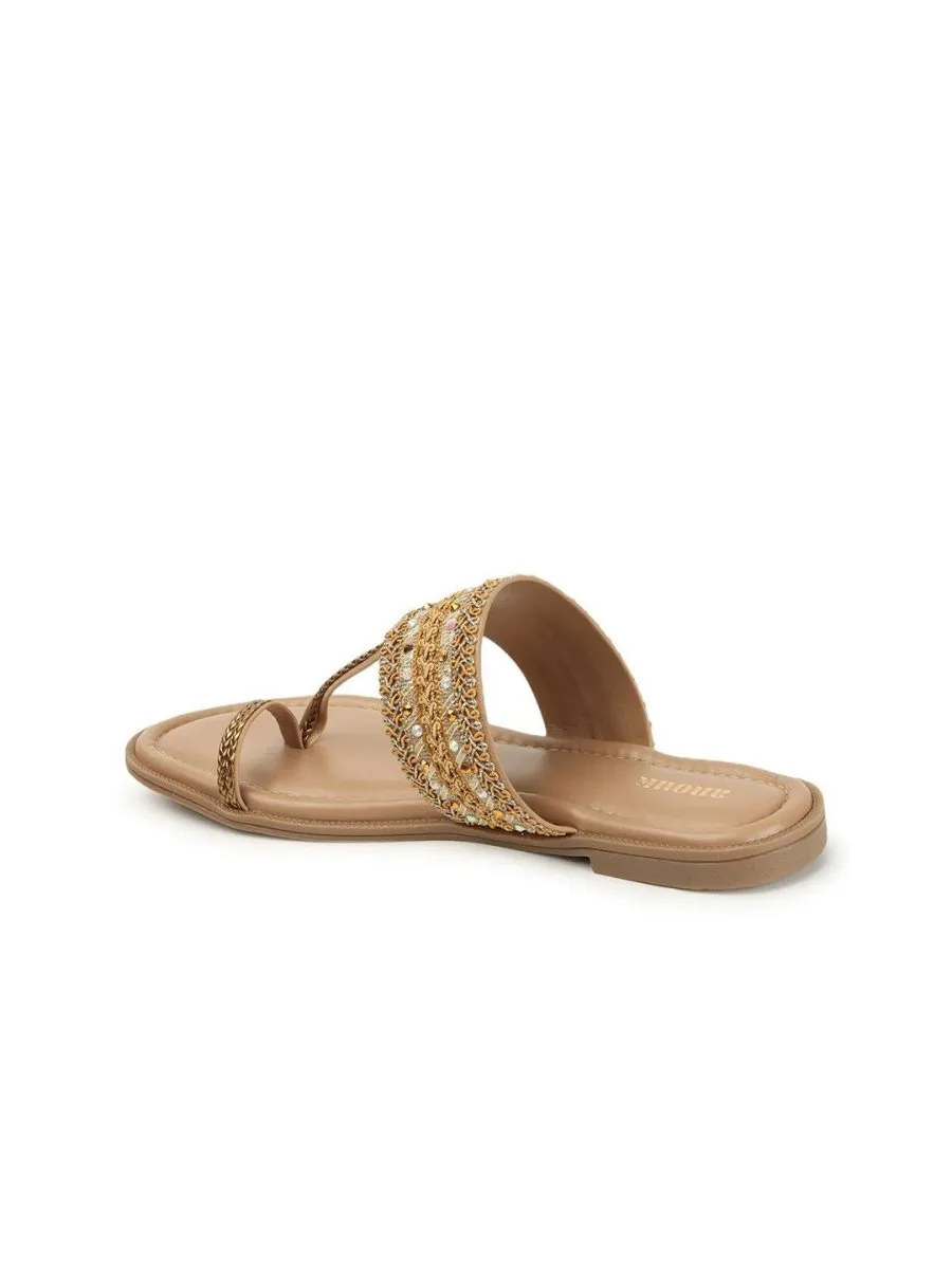 Anouk Ethnic - Embellished One Toe Flats