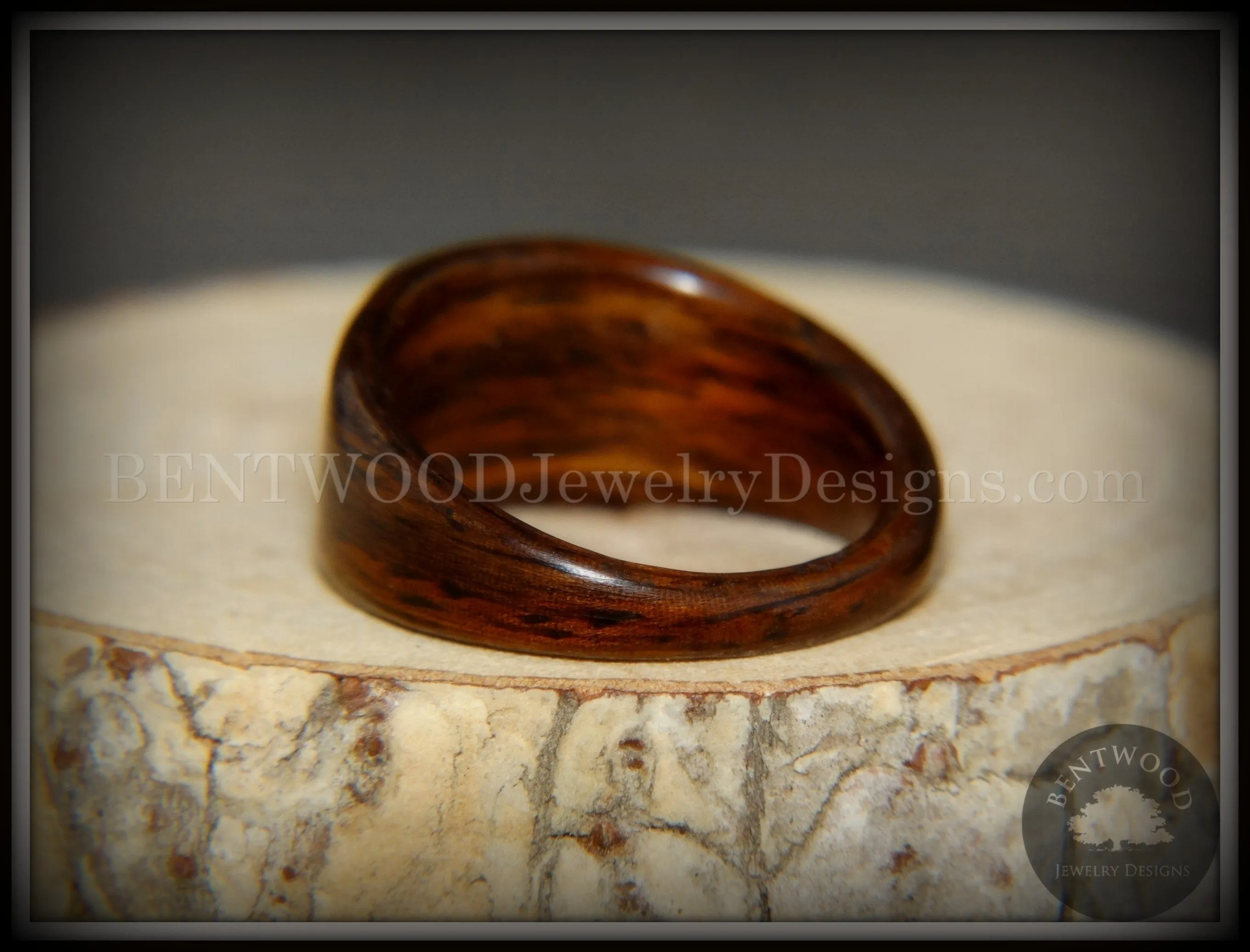 Bentwood Ring - "Wedge" Rosewood Classic