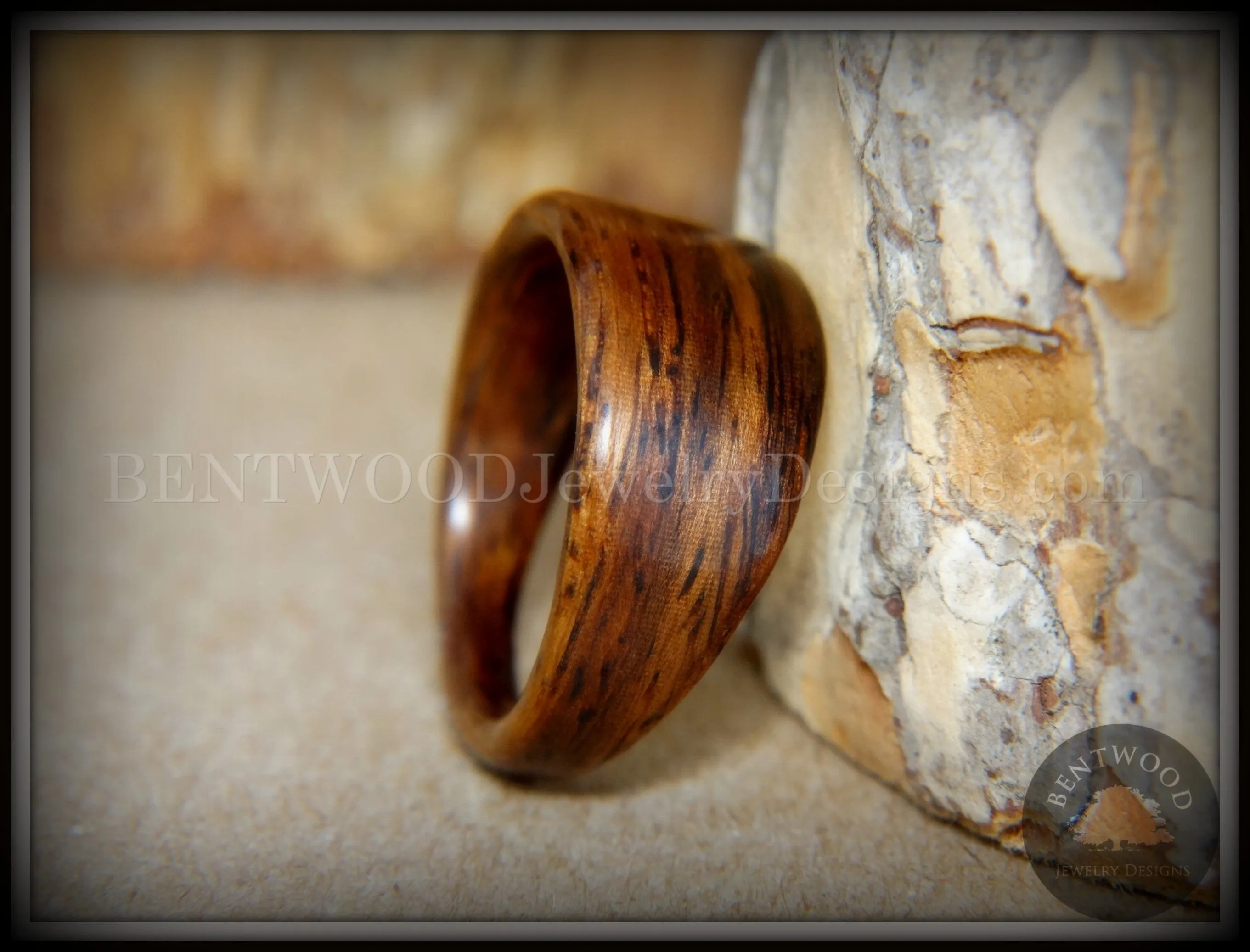 Bentwood Ring - "Wedge" Rosewood Classic