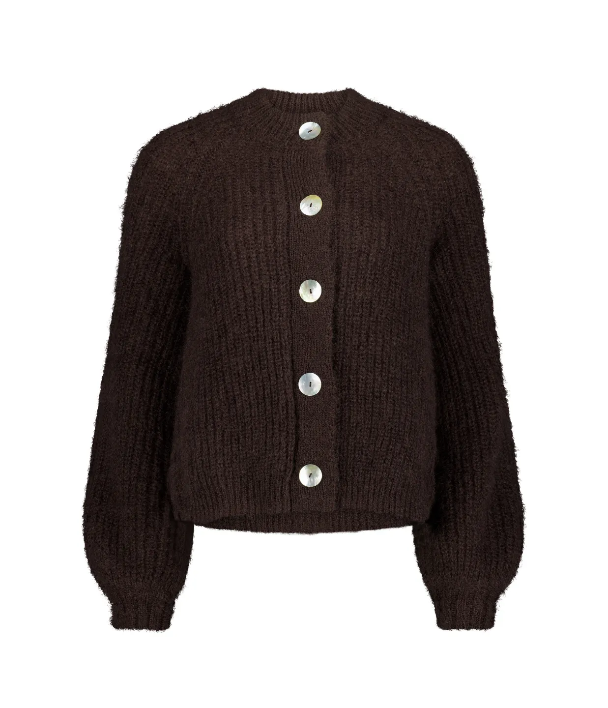 Cait Cardigan in Chocolate