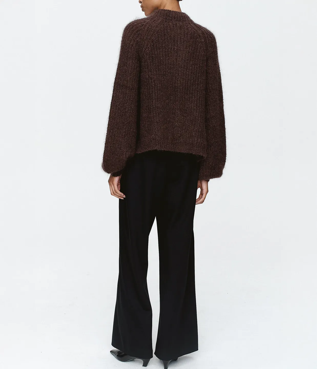 Cait Cardigan in Chocolate
