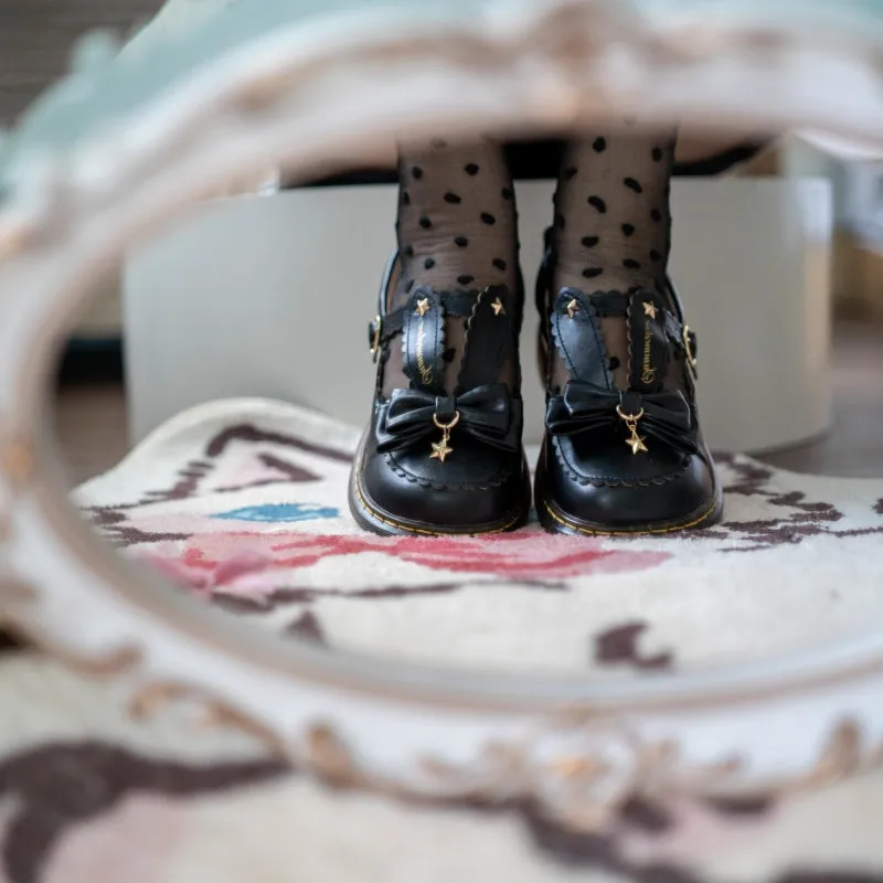 Cute and Sweet Retro Round Toe Lolita Shoes