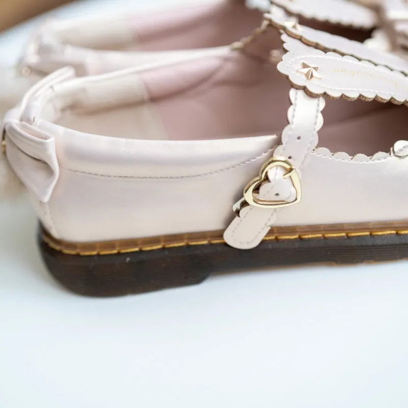Cute and Sweet Retro Round Toe Lolita Shoes