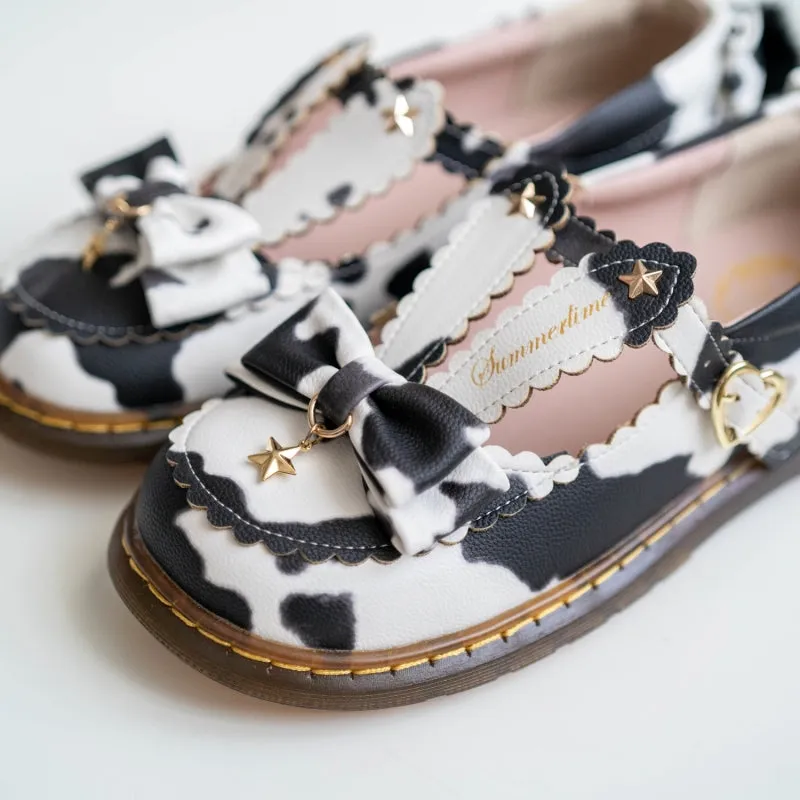 Cute and Sweet Retro Round Toe Lolita Shoes
