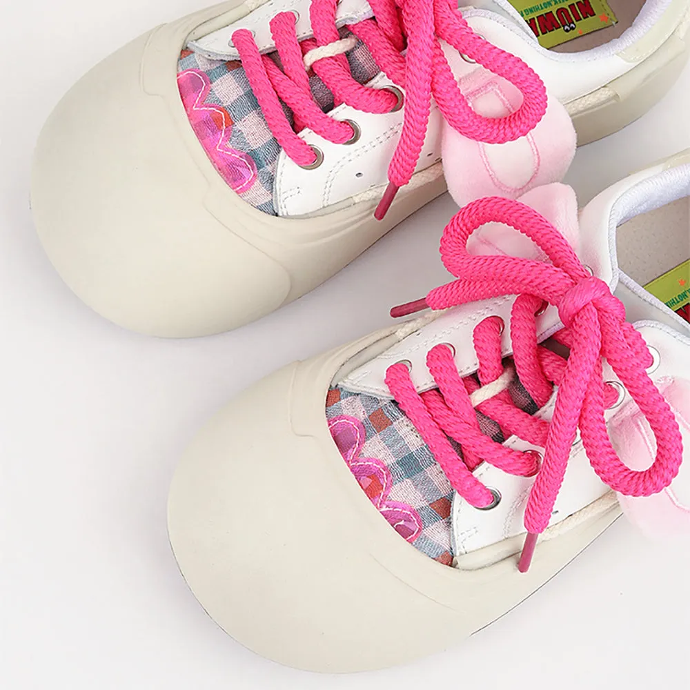 Cute Bunny Ears Round-Toe Flats