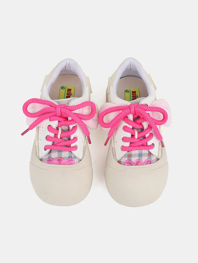 Cute Bunny Ears Round-Toe Flats