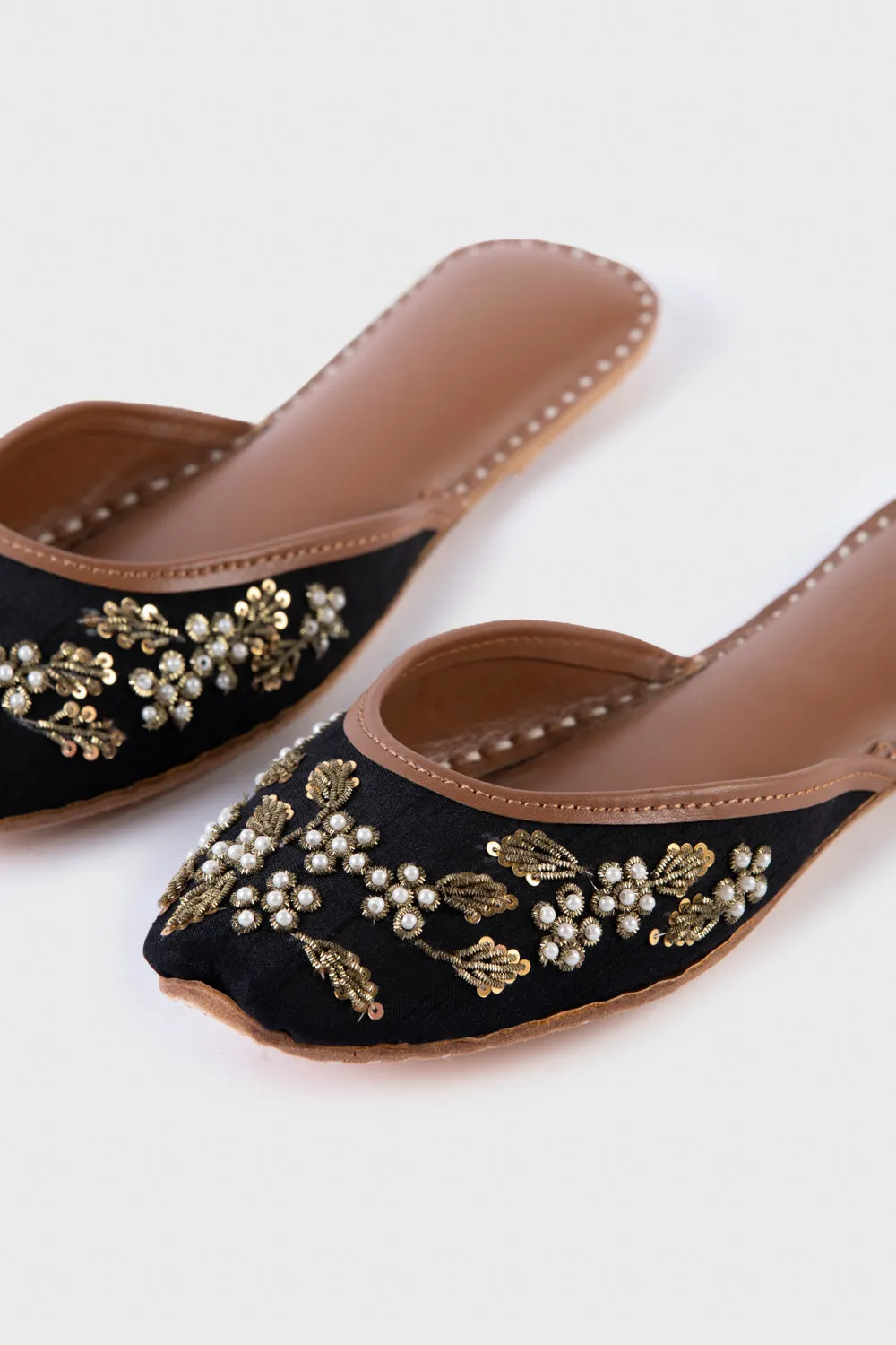 Embellished Khussa Mule