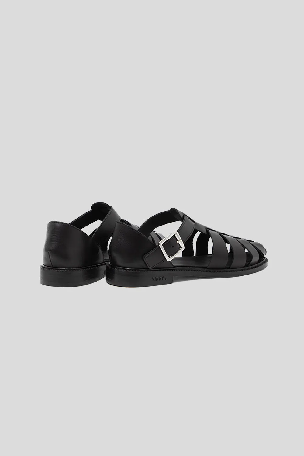 Fisherman Sandals - Black Crust