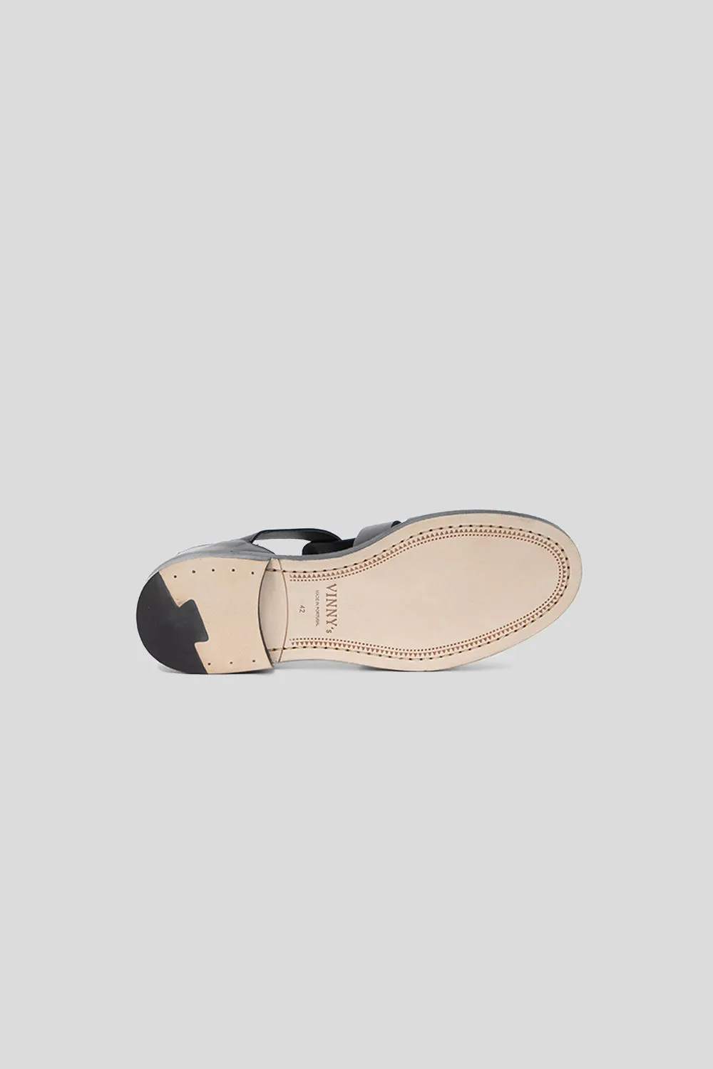 Fisherman Sandals - Black Crust