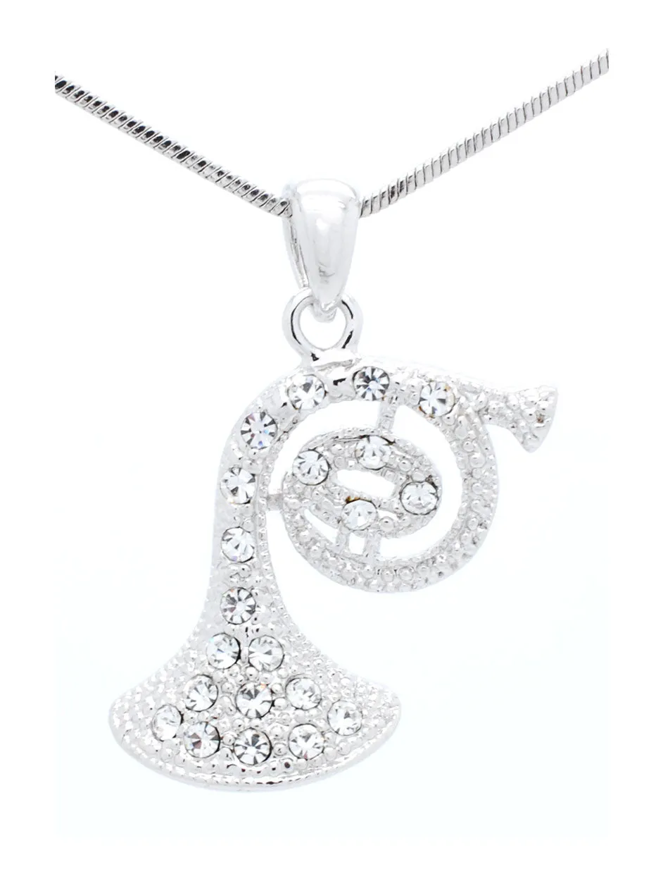 French Horn Necklace Large