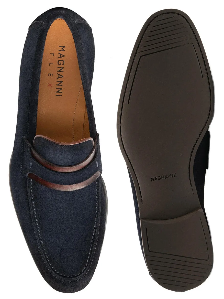 Magnanni Daniel in Navy Suede