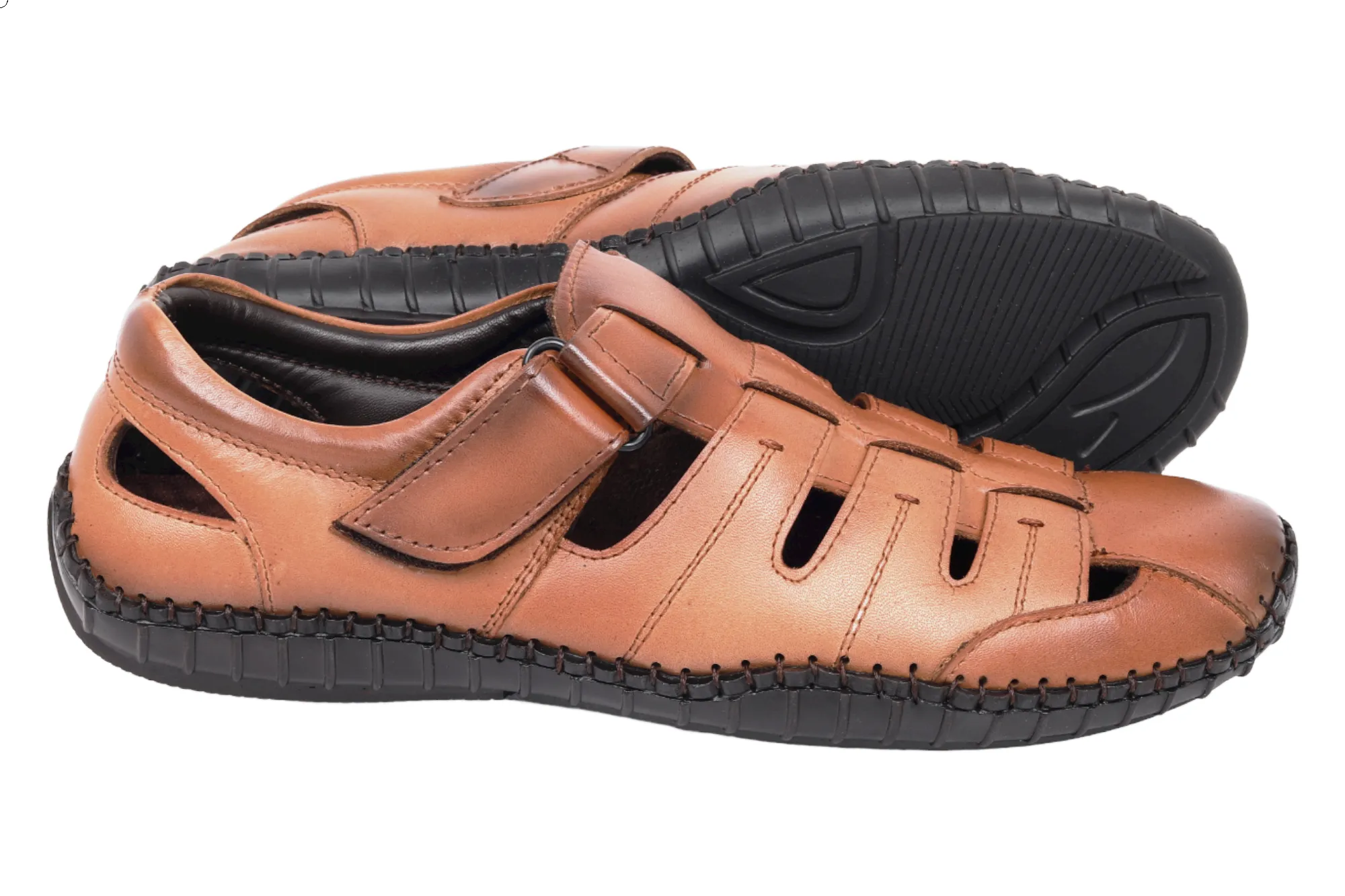 Mens leather fisherman sandal 996517