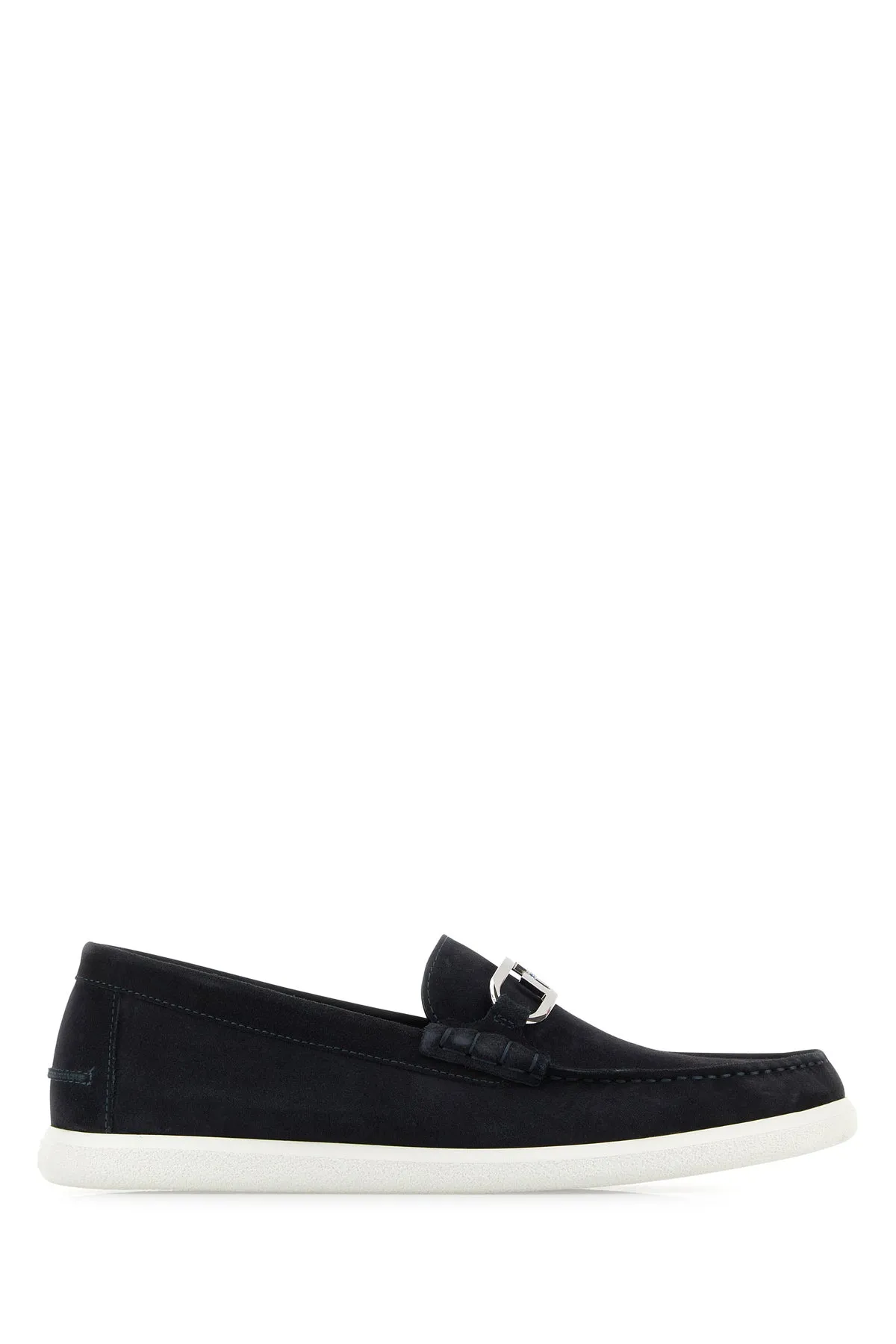 Midnight blue suede O'Lock Light loafers