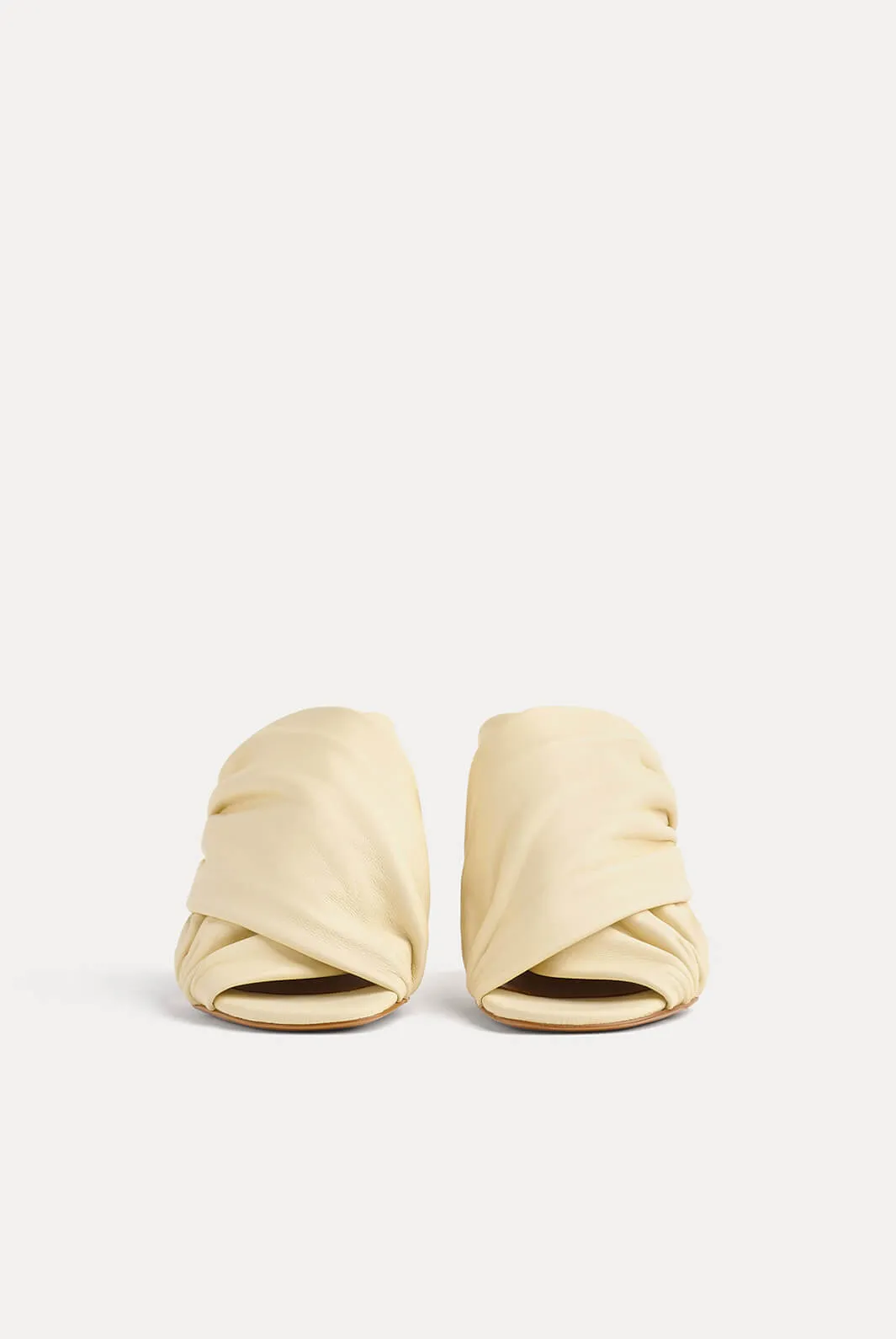 Nappa Leather Heeled Sandals