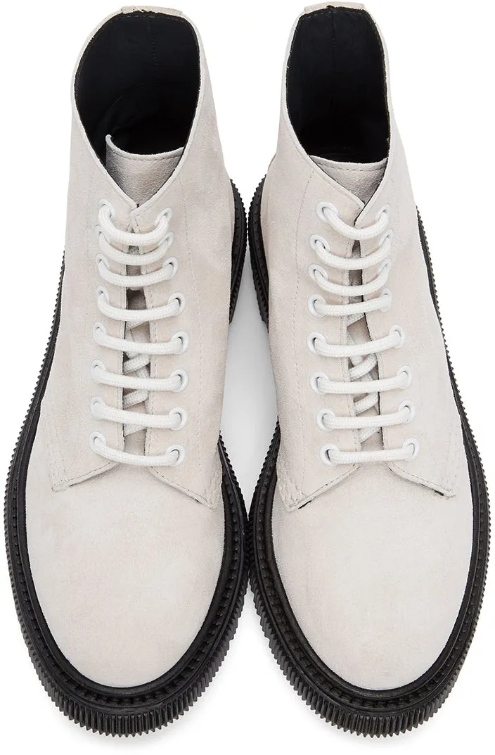 Ã‰tudes Off-White Adieu Edition Suede Type 129 Boots
